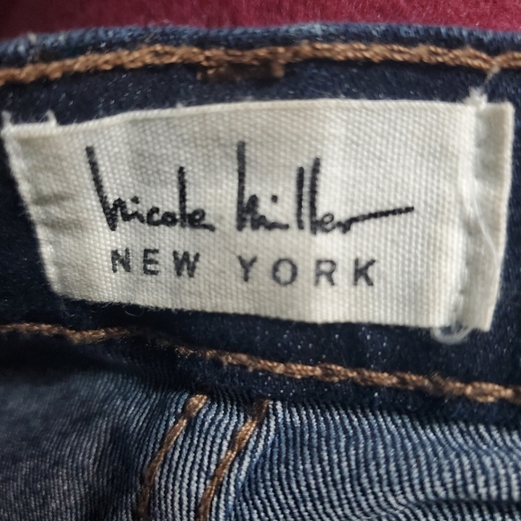 Nicole Miller New York Nomad Super High Rise Wide Leg Womens Jeans Size 14 - Picture 7 of 8